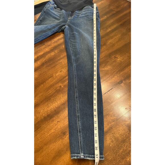 PAIGE Women’s Hoxton Ultra Skinny Medium Wash Jean Secret Fit Belly 29 Maternity - Picture 10 of 11